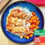 Grilled Chicken Parmigiana (Kcal 396)