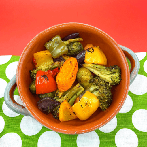 Rustic Roasted Vegetables (69 Kcal)