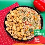 Low Carb Diced Chicken (Kcal 329)