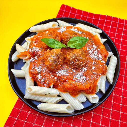 Meatballs with Penne (Kcal 535)