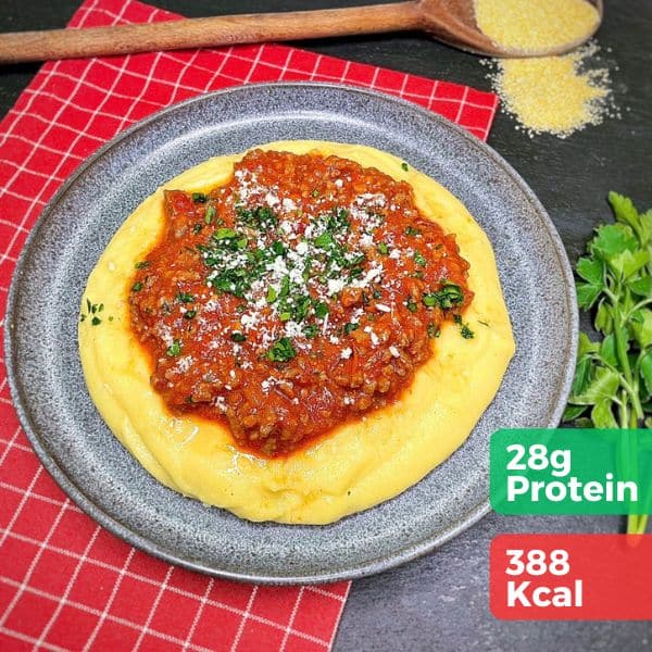 5 Polenta Bolognese (Kcal 338) - Image 1