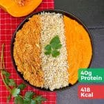 Pulled Chicken Brown Rice (Kcal 418)
