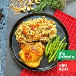 Honey Mustard Chicken Thigh (490 Kcal)