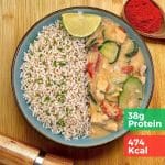 Thai Chicken with Brown Rice (Kcal 474)